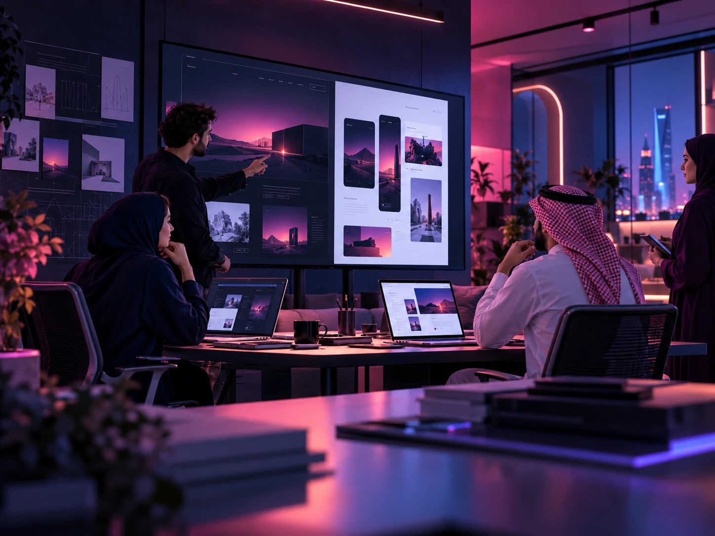 موقع شركة يشرح نشاطك ويقود للتواصل