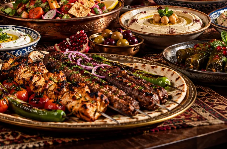 مشاوي شامية وأطباق مشاركة
